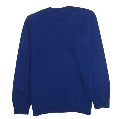 Nike Mens Blue Crew Neck Pullover Sweatshirt Size S Regular Fit - Image 4