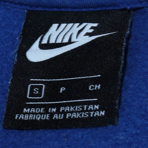 Nike Mens Blue Crew Neck Pullover Sweatshirt Size S Regular Fit - Image 5