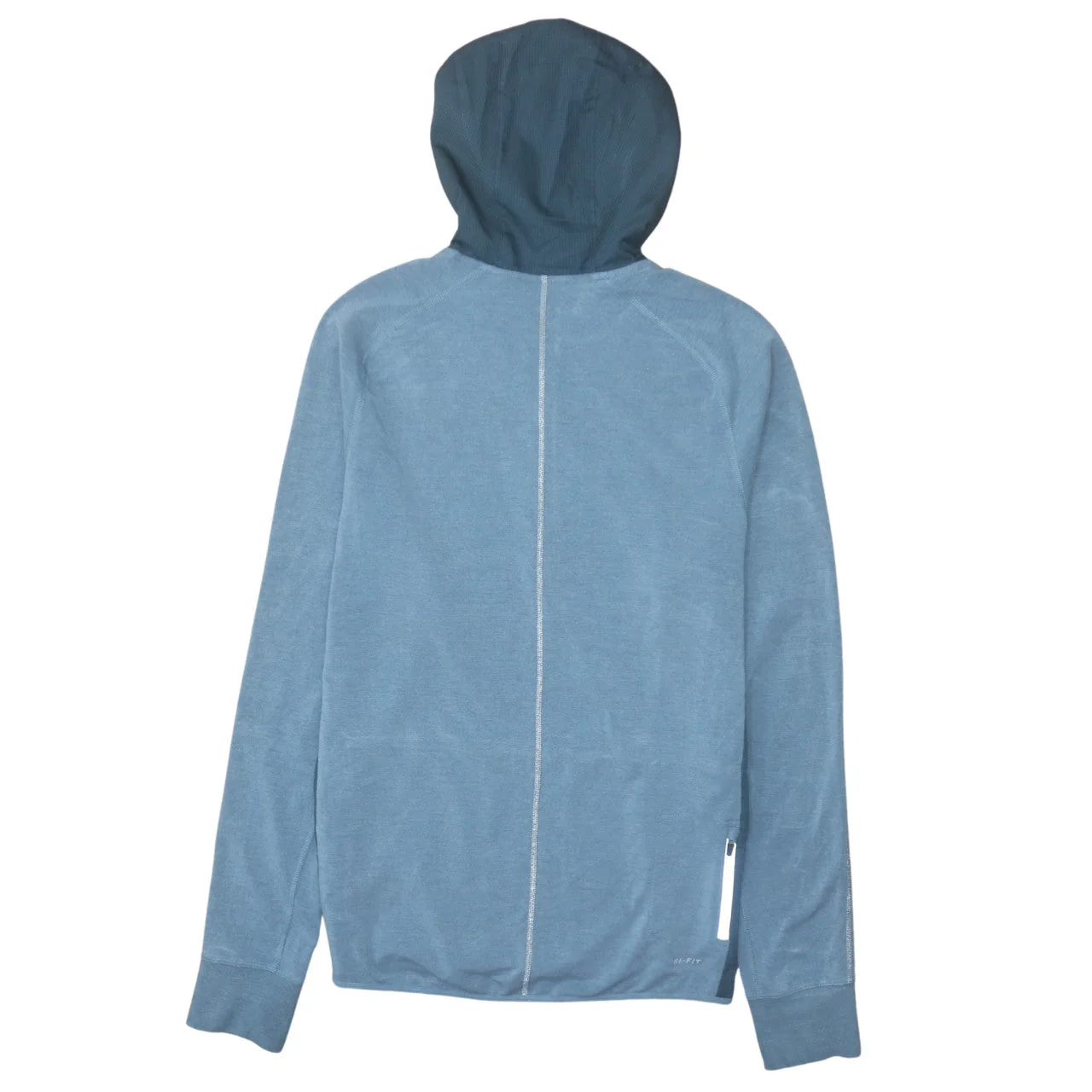 Nike Men's Blue Dri-FIT 1/2 Zip Hoodie Size S Athletic Fit - Image 4