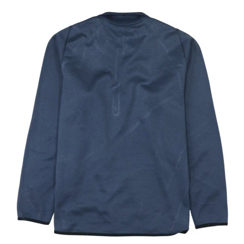 Nike Men's Blue Dri-Fit 1/2 Zip Pullover Sweatshirt Size L - Image 4