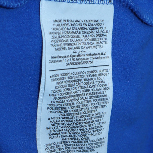 Nike Men's Blue Dri-FIT 1/4 Zip Athletic Sweatshirt Size L - Image 6