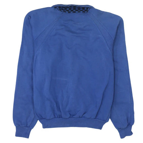 Nike Men's Blue Fleece Track Jacket M Regular Fit Full Zip Vintage - Image 4