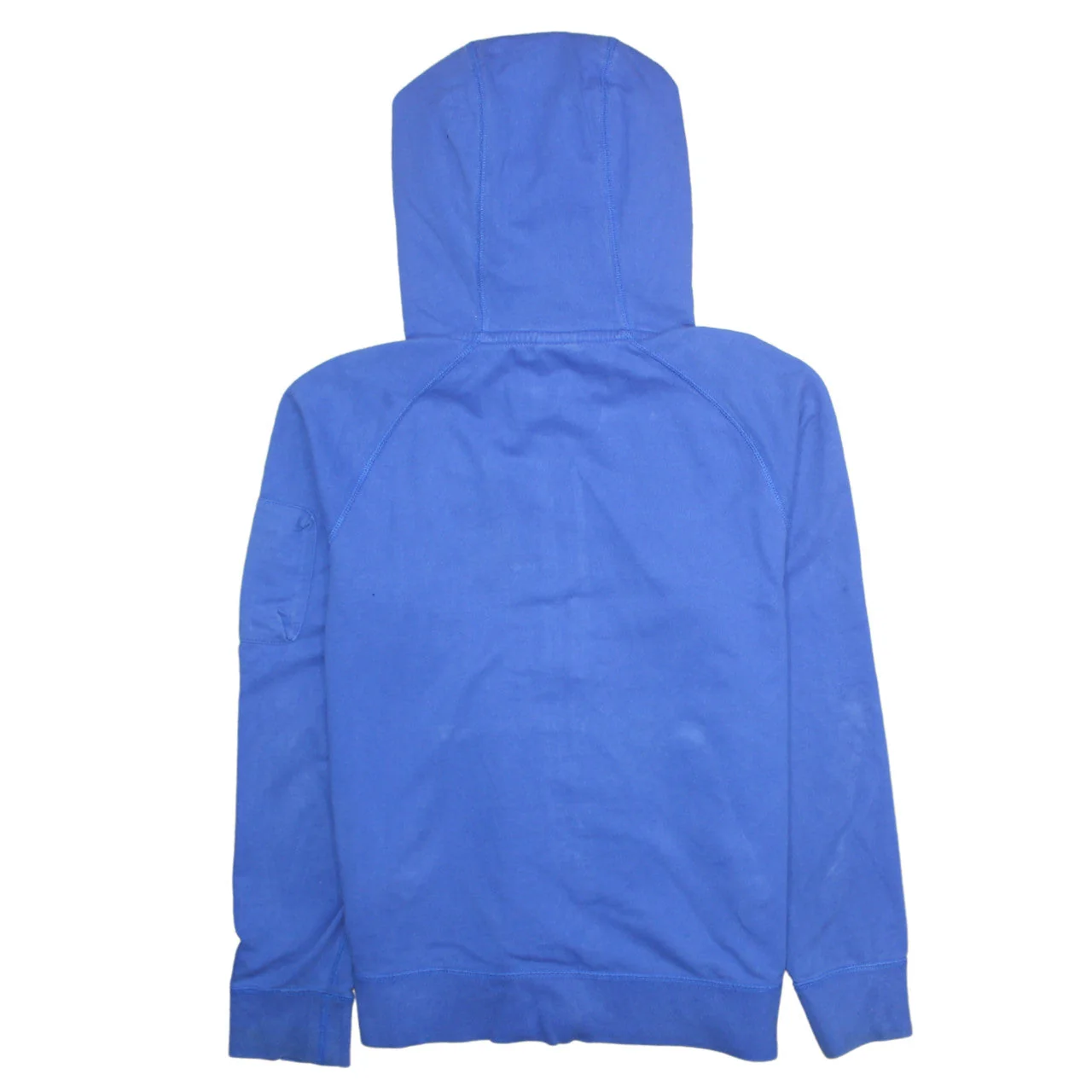 Nike Men's Blue Full Zip Hooded Sweatshirt XL Cotton - Image 4
