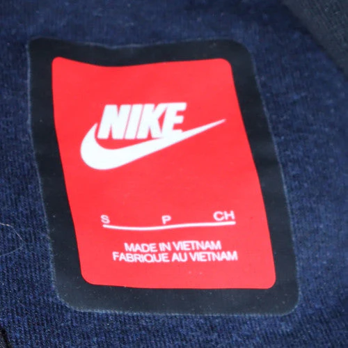 Nike Men's Blue Full Zip Hoodie S Fleece Sportswear - Image 6