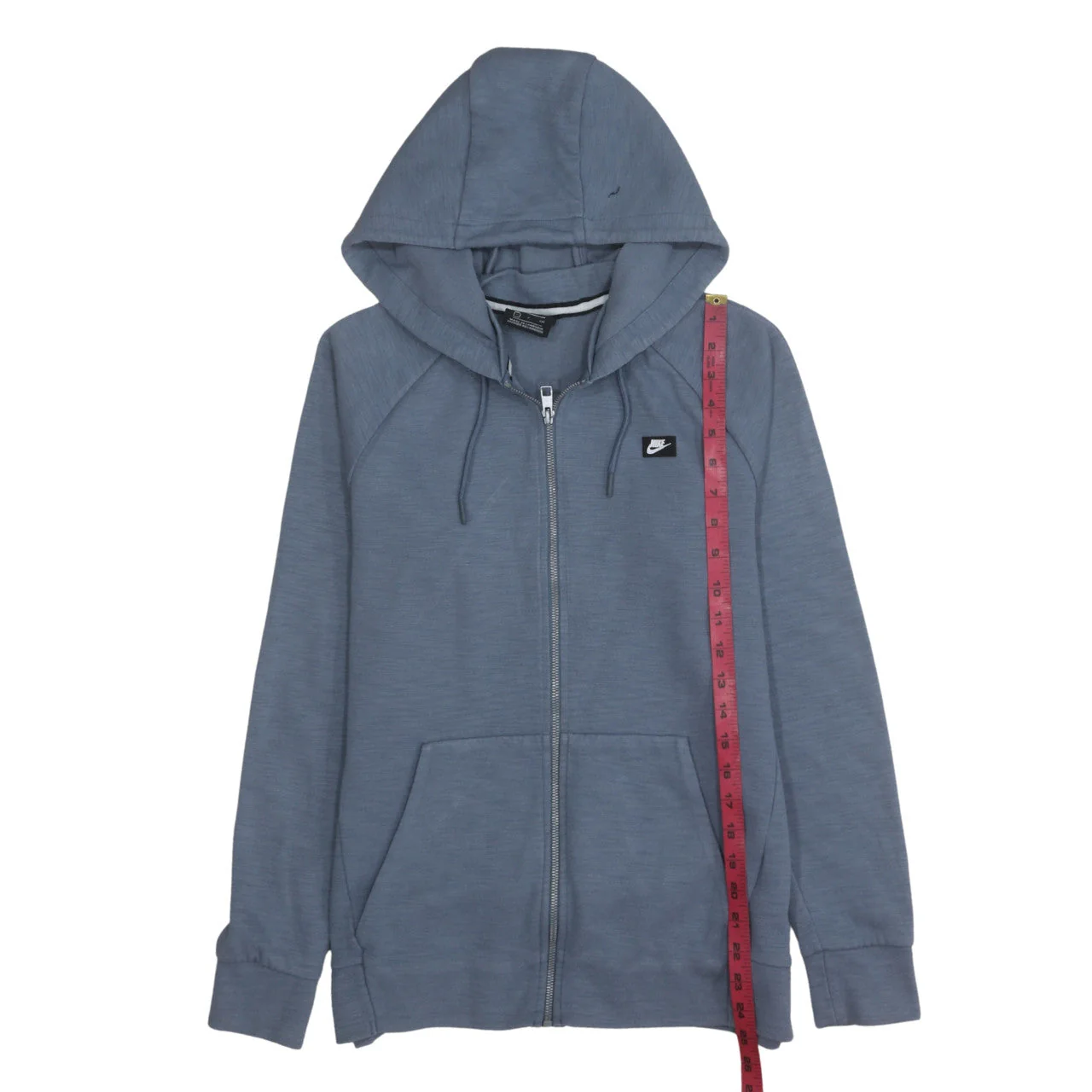 Nike Men's Blue Full Zip Hoodie Size S Sportswear Casual - Image 3