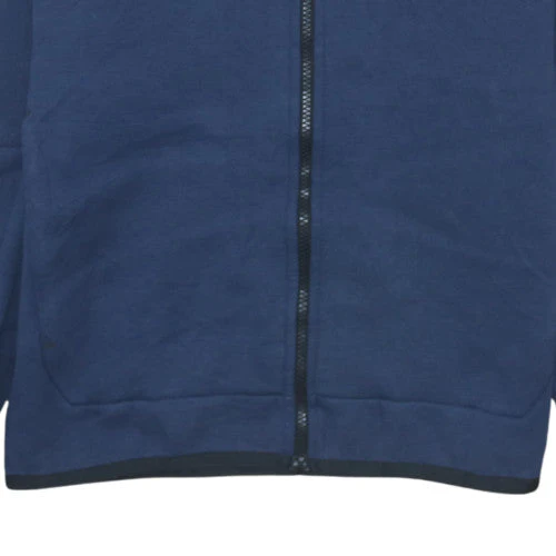 Nike Mens Blue Full Zip Hoodie Small - Cotton Blend Sportswear - Image 8