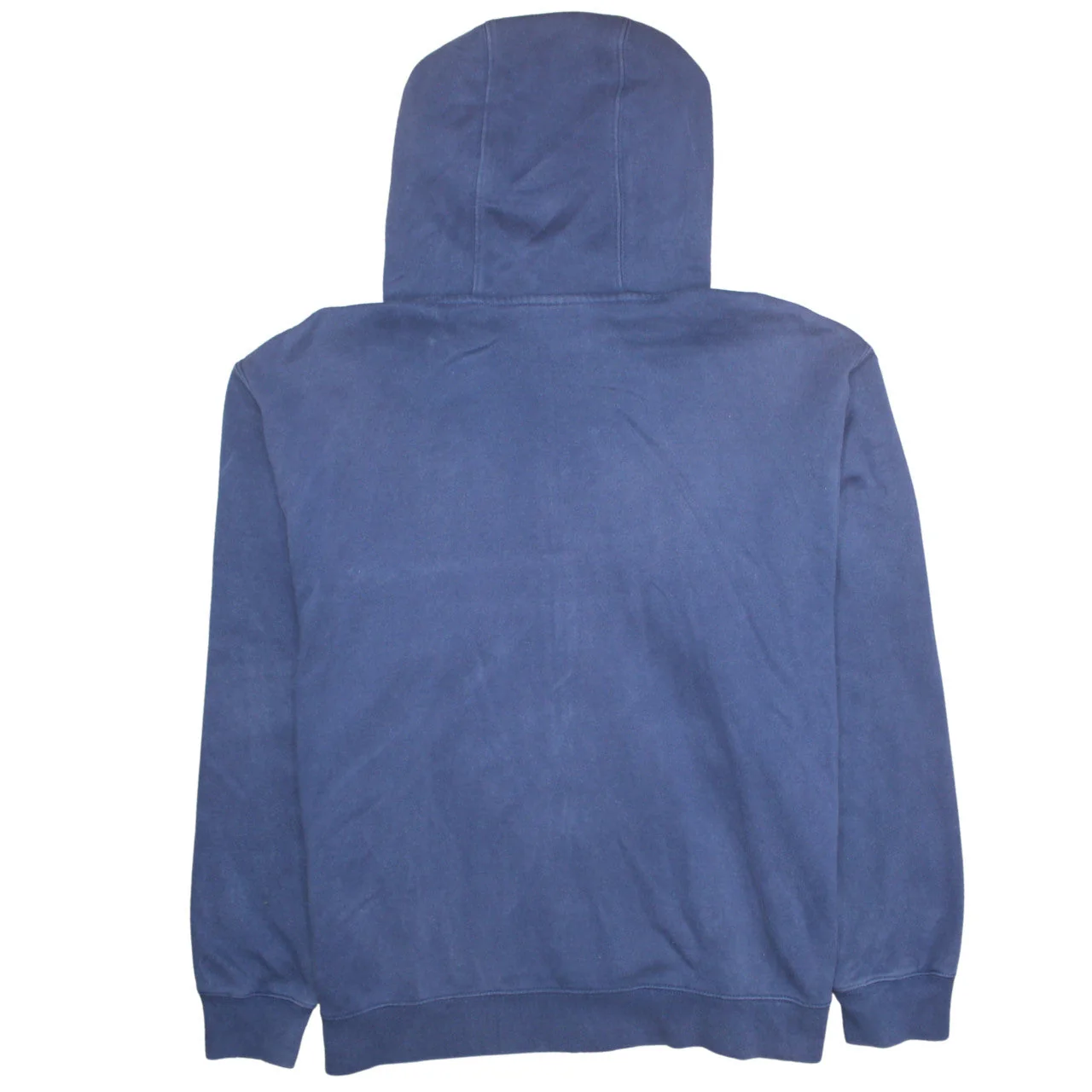 Nike Men's Blue Full Zip Hoodie XL Cotton Blend Sportswear - Image 4