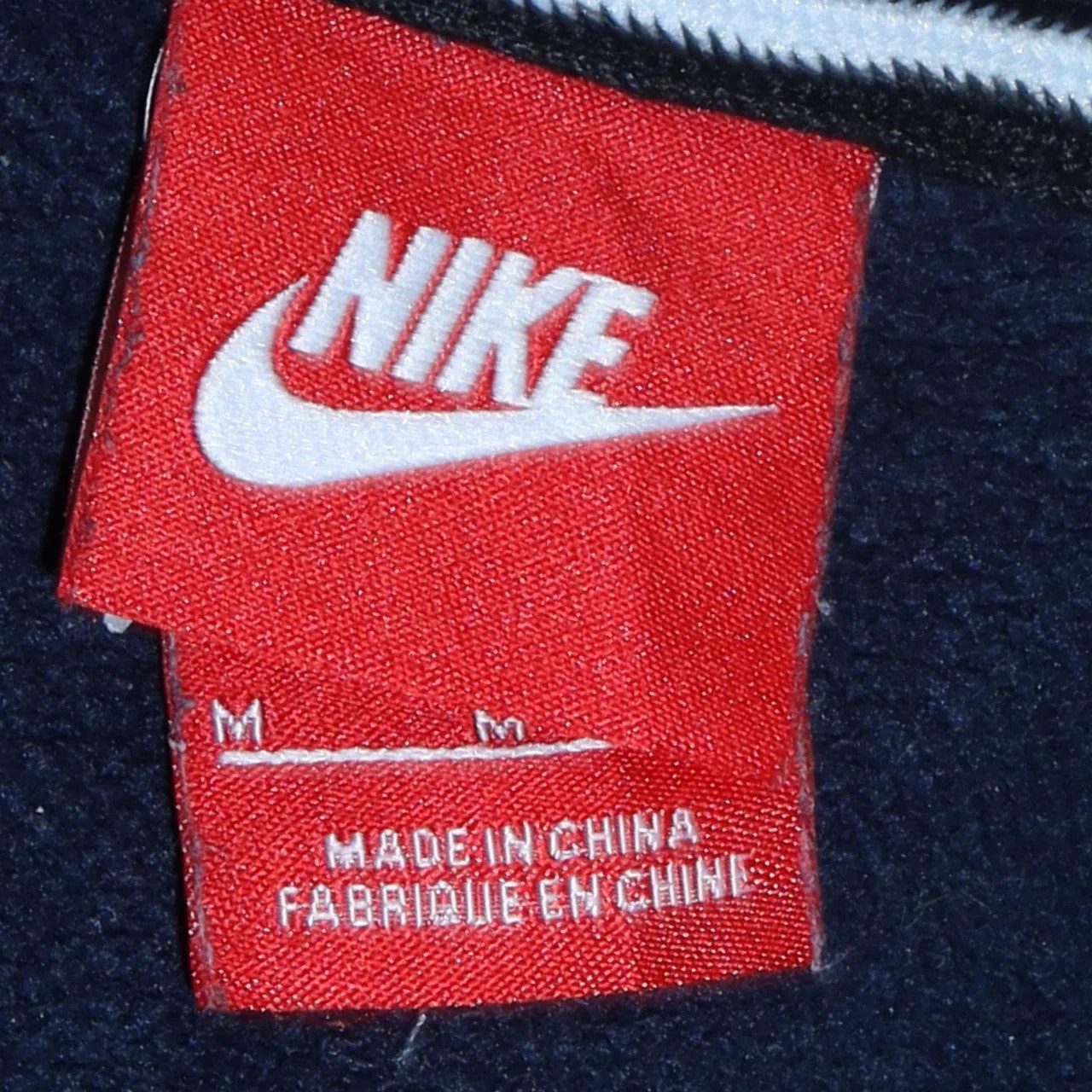 Nike Men's Blue Full Zip Sweatshirt Jacket M Fleece - Image 6