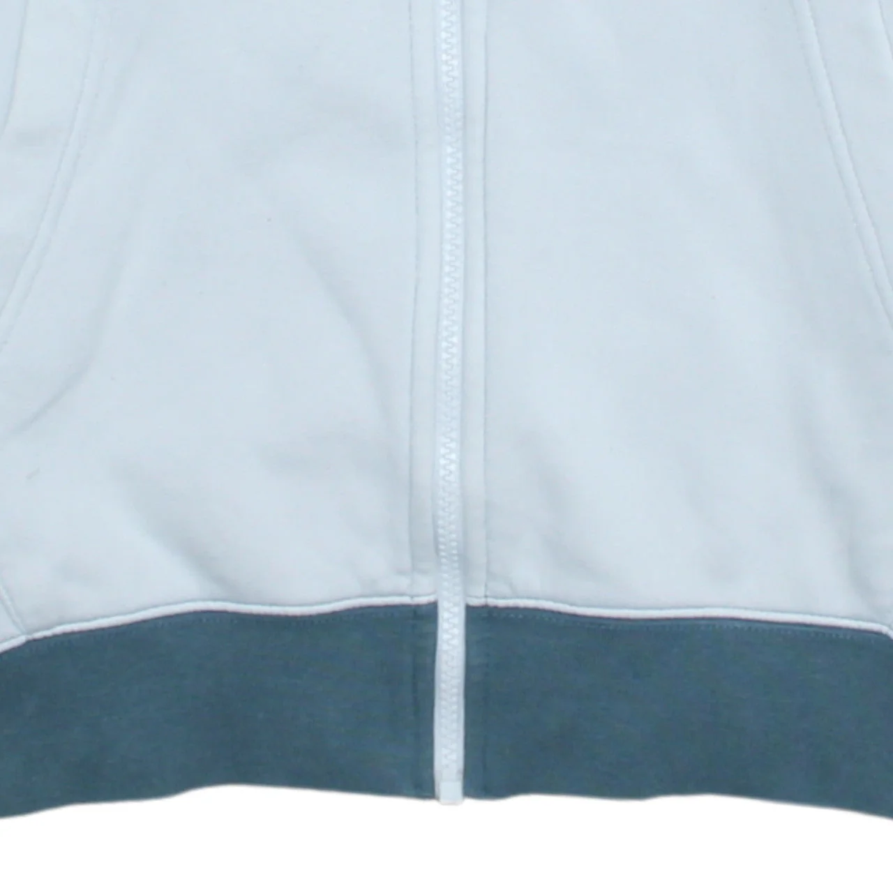 Nike Men's Blue Full Zip Sweatshirt Small Collared Logo Design - Image 7