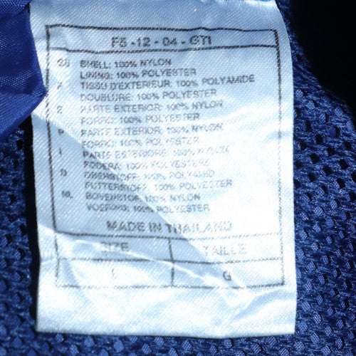 Nike Men's Blue Green Windbreaker Jacket Size M Hooded Retro 90s Style - Image 6