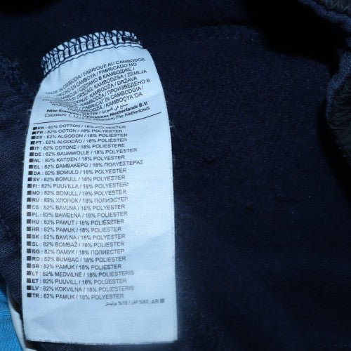 Nike Men's Blue Jogger Sweatpants M Regular Fit Fleece Trousers - Image 6