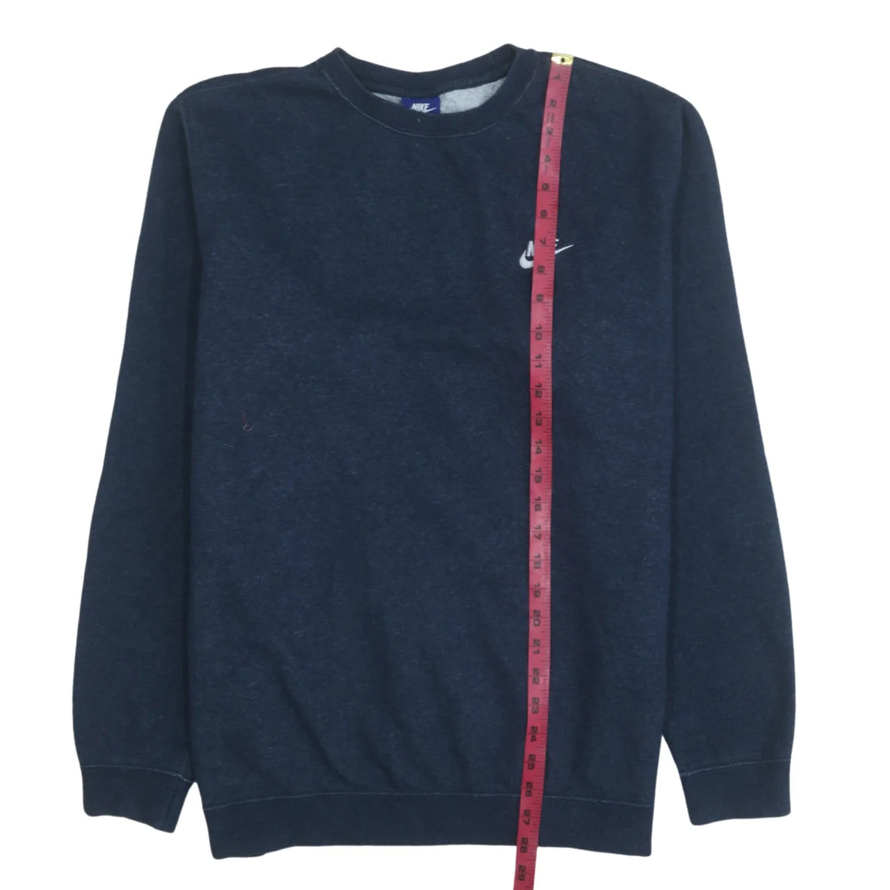 Nike Men's Blue Large Crew Neck Pullover Sweatshirt - Image 3