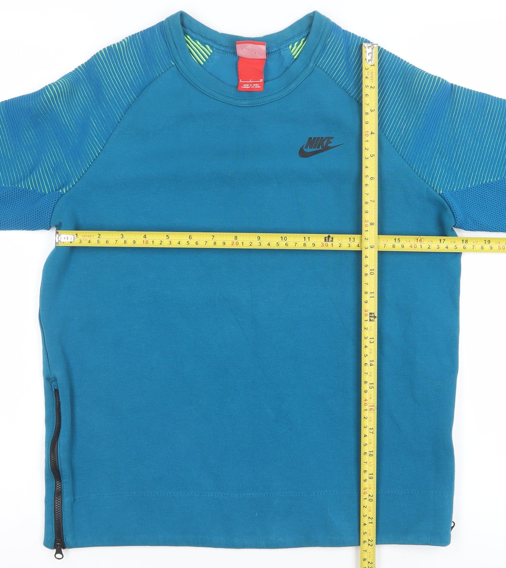 Nike Men's Blue Long Sleeve Pullover Sweatshirt Size L Sports Style - Image 2