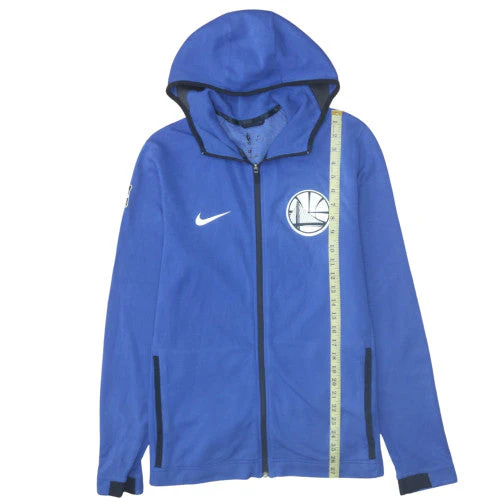Nike Men's Blue NBA Dri-FIT Hooded Track Jacket Size M - Image 2