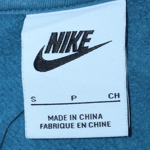 Nike Men's Blue Pullover Crew Neck Sweatshirt S Sports Fleece - Image 5
