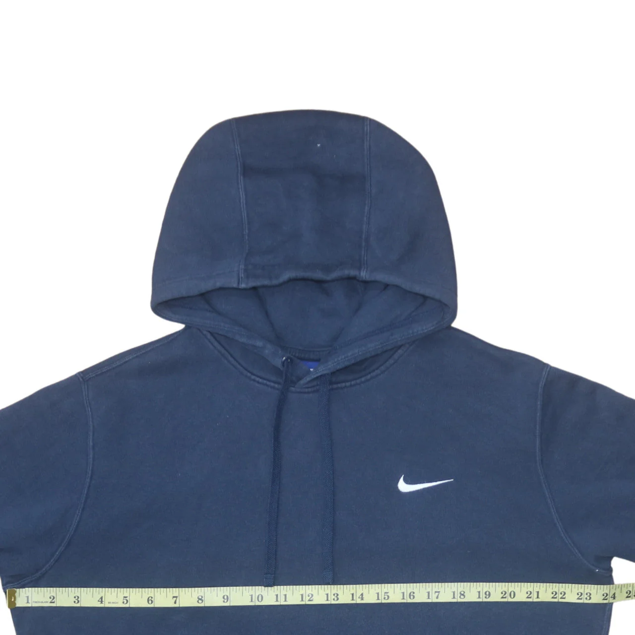 Nike Men's Blue Pullover Hoodie L Regular Fit Fleece - Image 3