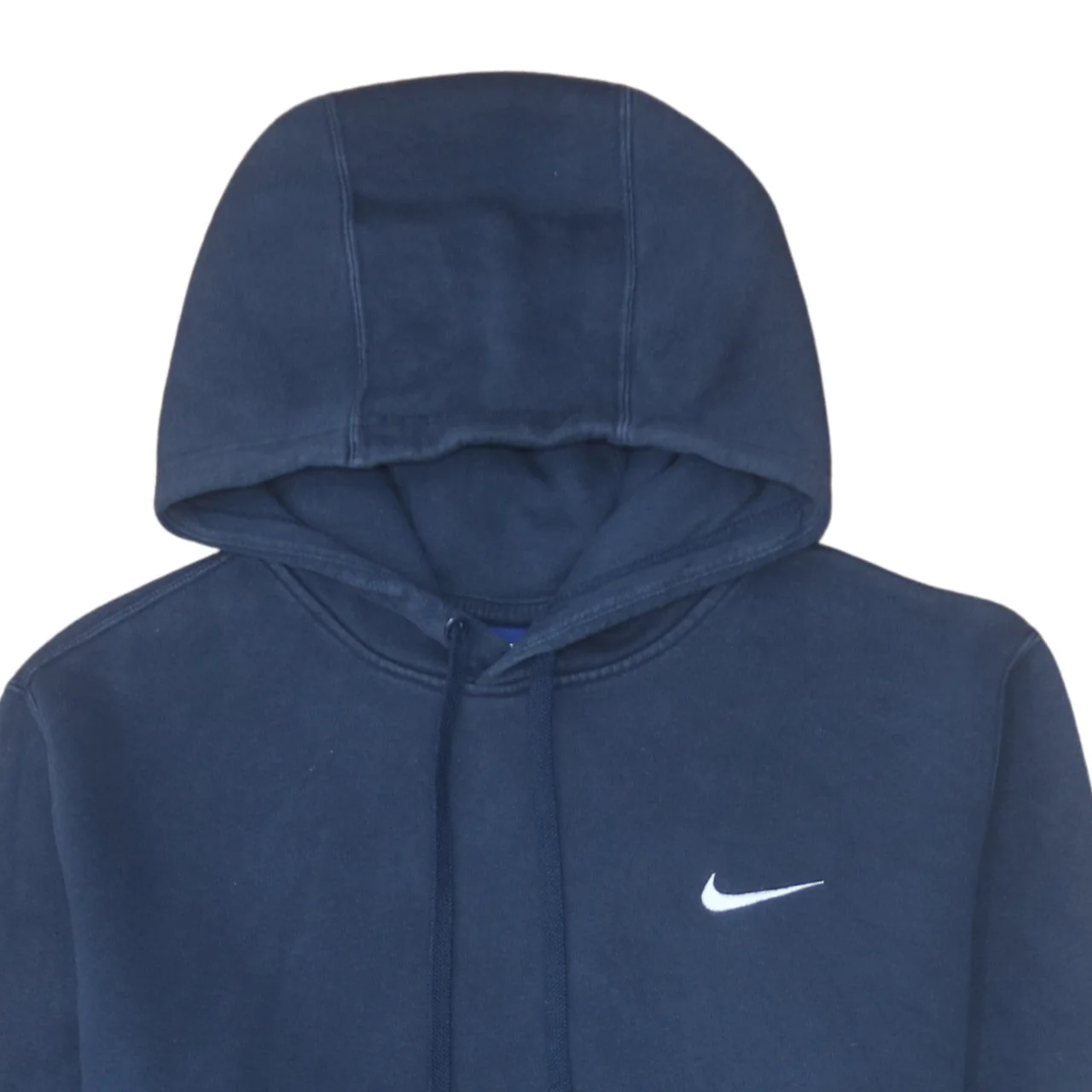 Nike Men's Blue Pullover Hoodie L Regular Fit Fleece - Image 8