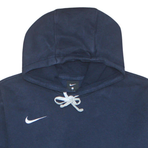 Nike Men's Blue Pullover Hoodie L Sports Fleece Sweatshirt - Image 7