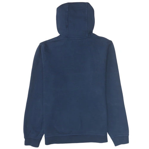 Nike Men's Blue Pullover Hoodie Medium Embroidered College Logo - Image 4