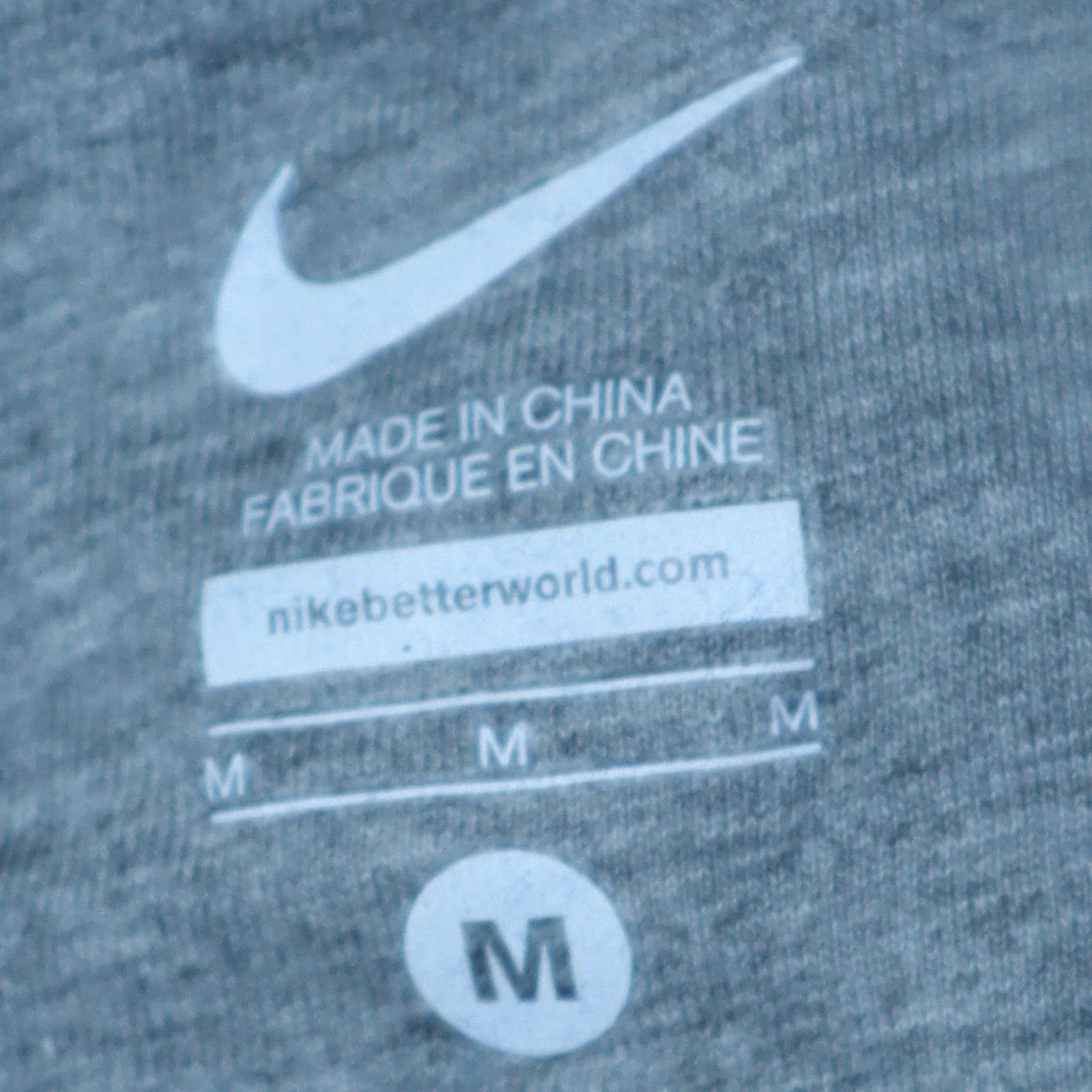 Nike Men's Blue Pullover Hoodie Medium Fleece Sportswear - Image 5