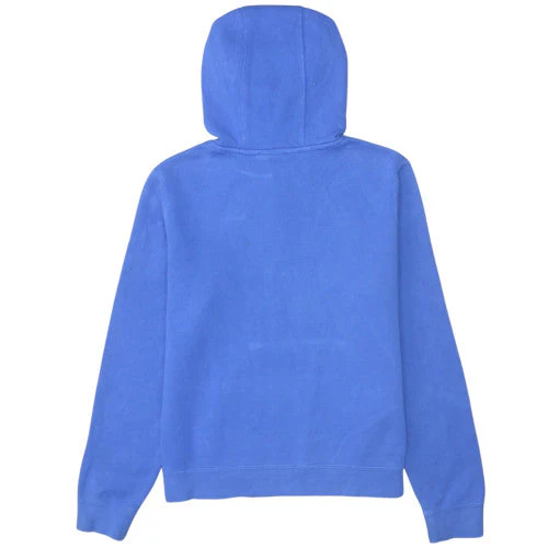 Nike Men's Blue Pullover Hoodie Medium Regular Fit Fleece - Image 4