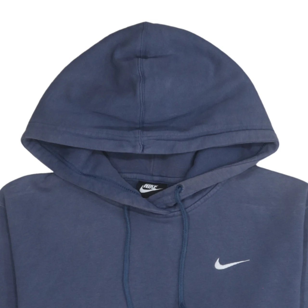 Nike Men's Blue Pullover Hoodie Size M Regular Fit Fleece - Image 8