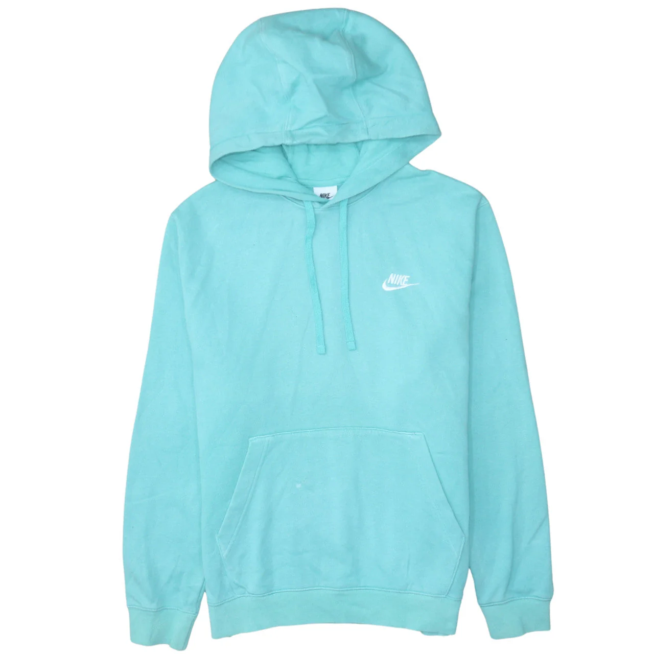 Nike Men's Blue Pullover Hoodie Size S Regular Fit Sports Style