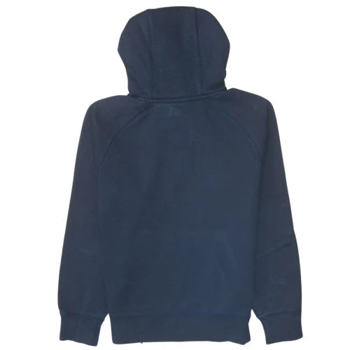 Nike Men's Blue Pullover Hoodie Small Fleece Graphic Sweatshirt - Image 4