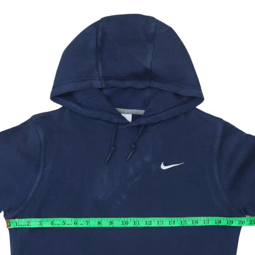 Nike Men's Blue Pullover Hoodie Small Regular Fit Fleece - Image 2