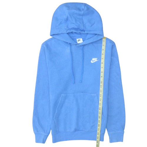 Nike Men's Blue Pullover Hoodie XS Fleece Logo Sportswear - Image 3