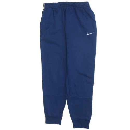 Nike Men's Blue Regular Fit Fleece Sweatpants M