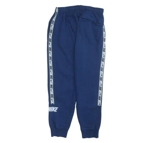 Nike Men's Blue Regular Fit Fleece Sweatpants M - Image 4
