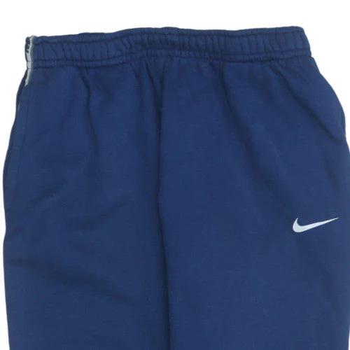 Nike Men's Blue Regular Fit Fleece Sweatpants M - Image 6
