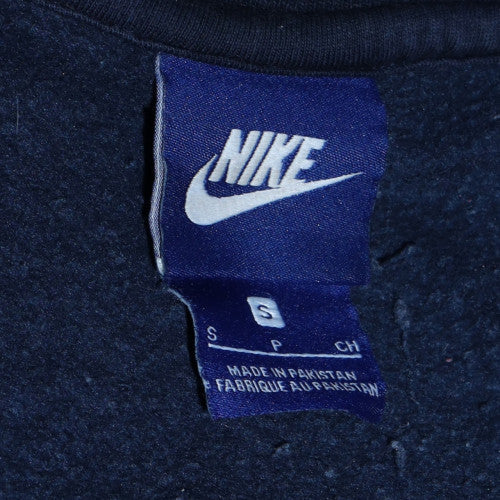Nike Men's Blue Small Pullover Crew Neck Fleece Sweatshirt - Image 5
