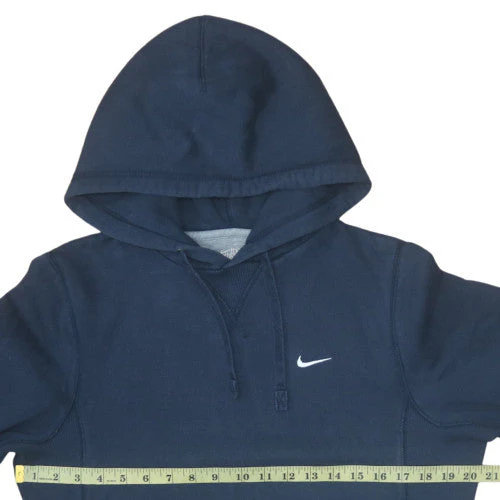 Nike Men's Blue Small Pullover Fleece Hoodie Athletic Dept - Image 2
