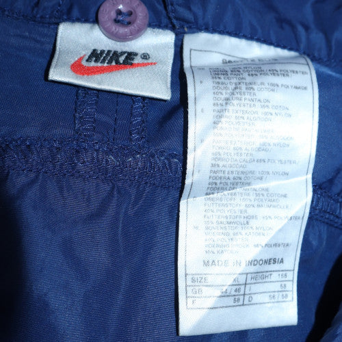 Nike Men's Blue Track Jacket L Nylon Windbreaker Sportswear - Image 5