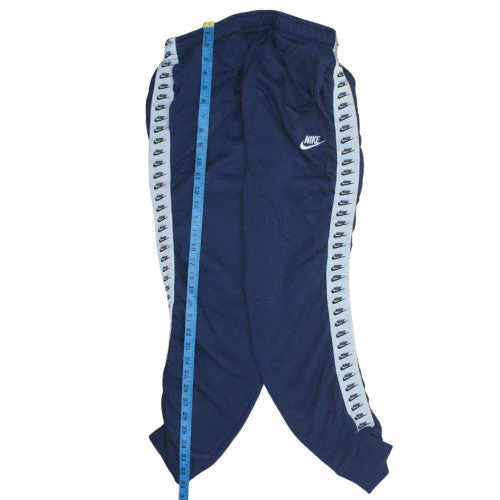 Nike Men's Blue Track Pants M Jogger Style Logo Side Stripe - Image 2