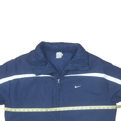 Nike Men's Blue XL Basic Sports Jacket with Full Zip - Image 2