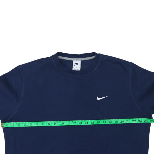 Nike Men's Blue XL Pullover Crew Neck Fleece Sweatshirt - Image 2