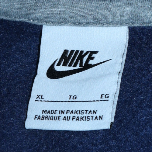 Nike Men's Blue XL Pullover Crew Neck Fleece Sweatshirt - Image 5