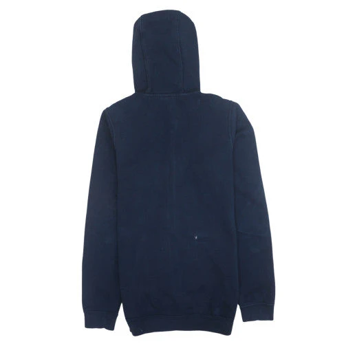 Nike Mens Blue XS Full Zip Hoodie Sweatshirt Lightweight Fleece - Image 4