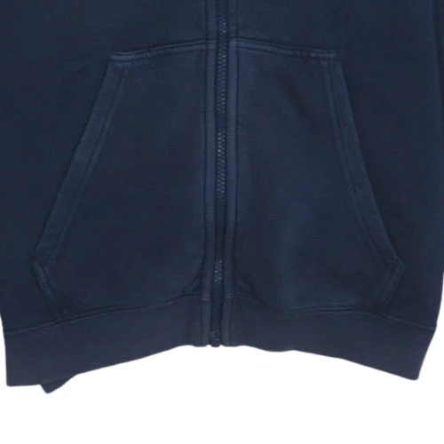 Nike Mens Blue XS Full Zip Hoodie Sweatshirt Lightweight Fleece - Image 7