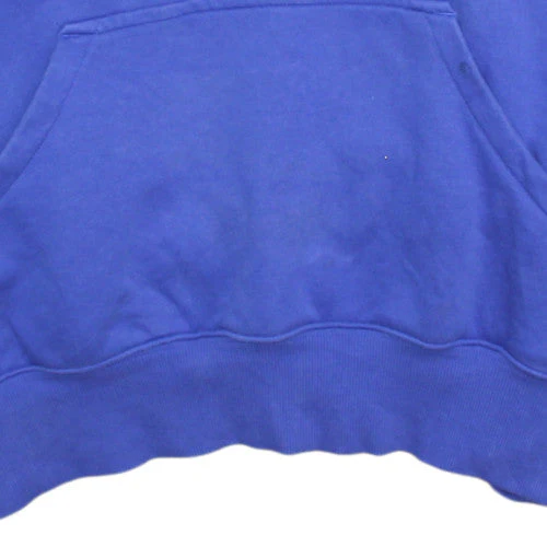 Nike Men's Blue XS Pullover Hoodie Cotton Blend Logo Sweatshirt - Image 8