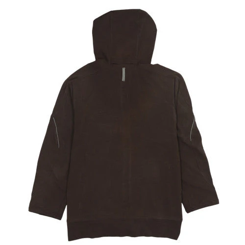 Nike Men's Brown Full Zip Fleece Hoodie Size M - Image 4