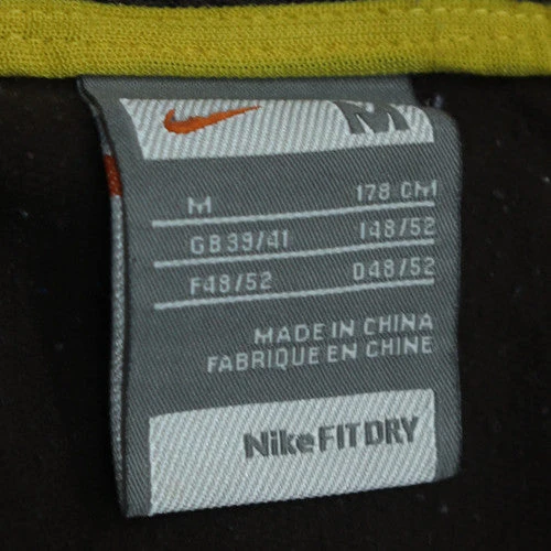 Nike Men's Brown Full Zip Fleece Hoodie Size M - Image 6