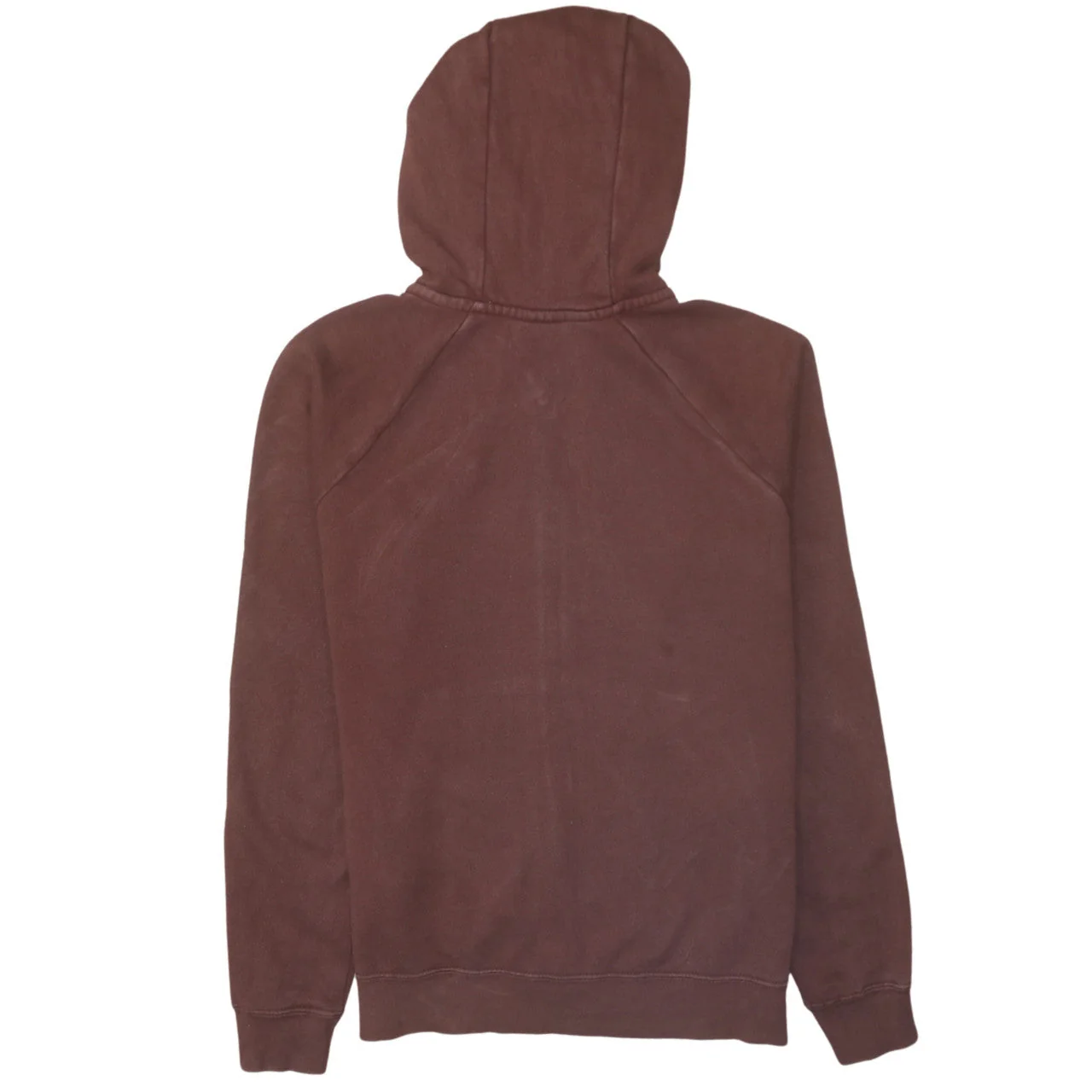 Nike Men's Brown Full Zip Hoodie Size S Fleece Pullover - Image 4