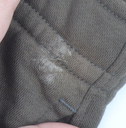 Nike Men's Brown Jogger Sweatpants Size M Elastic Waist Tapered Fit - Image 4