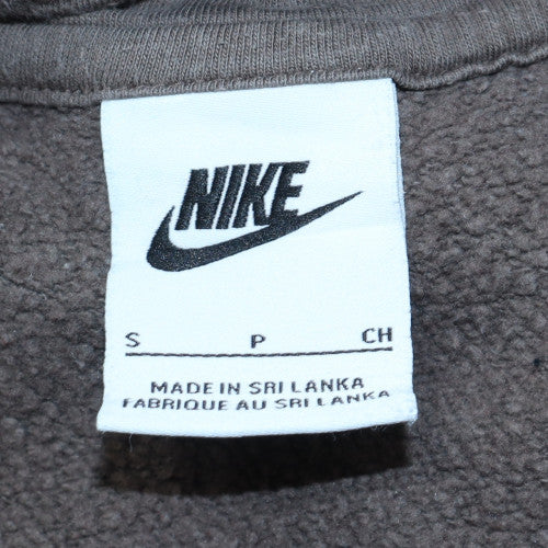Nike Men's Brown Pullover Hoodie Size S Fleece Sweatshirt - Image 5