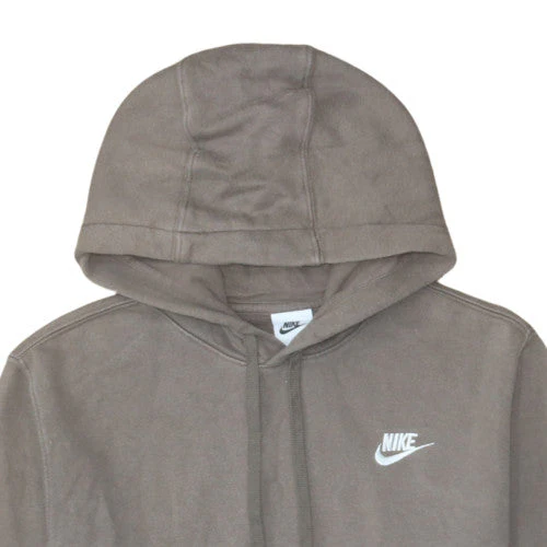 Nike Men's Brown Pullover Hoodie Size S Fleece Sweatshirt - Image 7