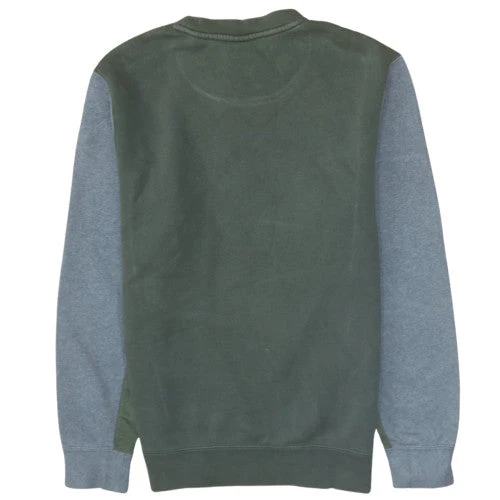 Nike Men's Green Crew Neck Logo Pullover Sweatshirt Size S - Image 4